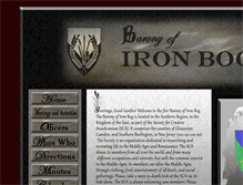 Tablet Screenshot of ironbog.eastkingdom.org