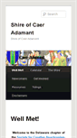 Mobile Screenshot of caer-adamant.eastkingdom.org