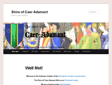 Tablet Screenshot of caer-adamant.eastkingdom.org