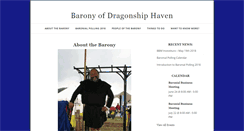 Desktop Screenshot of dragonshiphaven.eastkingdom.org