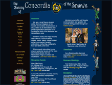 Tablet Screenshot of concordia.eastkingdom.org